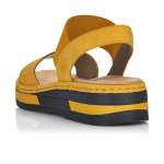 náhled Dámské sandály RIEKER RIE-10200508-S2 žlutá