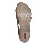 náhled Dámské sandály RIEKER RIE-10200517-S2 hnědá