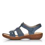 náhled Dámské sandály RIEKER V6917-12 modrá S2