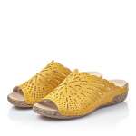 náhled Dámské nazouváky RIEKER V7290-68 žlutá S1