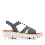 náhled Dámské sandály RIEKER V7371-14 modrá S1