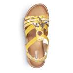 náhled Dámské sandály RIEKER RIE-10200530-S1 žlutá