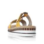 náhled Dámské nazouváky RIEKER RIE-10200534-S2 žlutá