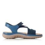 náhled Dámské sandály RIEKER V8873-14 modrá S2