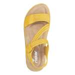 náhled Dámské sandály RIEKER V8873-68 žlutá S2