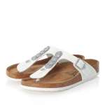 náhled Dámské žabky RIEKER RIE-10200560-S1 bílá