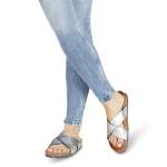 náhled Dámské nazouváky TAMARIS 27511-26-990 stříbrná S1