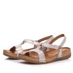 náhled Dámské sandály IBERIUS 203-642 stříbrná S1