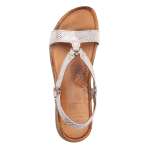 náhled Dámské sandály IBERIUS 203-642 stříbrná S1