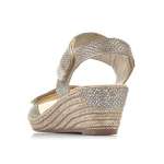 náhled Dámské sandály RIEKER RIE-10200899-S1 stříbrná