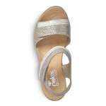 náhled Dámské sandály RIEKER RIE-10200899-S1 stříbrná