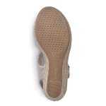 náhled Dámské sandály RIEKER RIE-10200899-S1 stříbrná