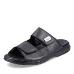 náhľad Pánske šľapky RIEKER 25590-02 čierna W1