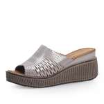 náhled Dámské nazouváky IBERIUS 0414-1965-20Y stříbrná S1