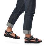 náhled Pánské sandály RIEKER REVOLUTION 20802-00 černá S2