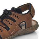 náhled Pánské sandály RIEKER RIE-10200964-S2 hnědá