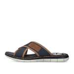 náhled Pánské nazouváky RIEKER RIE-10200972-S2 modrá