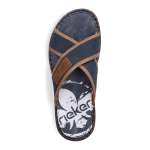 náhled Pánské nazouváky RIEKER RIE-10200972-S2 modrá