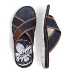 náhled Pánské nazouváky RIEKER RIE-10200972-S2 modrá