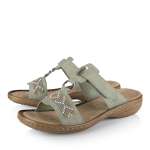 náhled Dámské nazouváky RIEKER RIE-10200982-S2 zelená