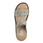 náhled Dámské nazouváky RIEKER RIE-10200982-S2 zelená