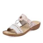 náhled Dámské nazouváky RIEKER RIE-10200990-S2 růžová