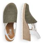 náhled Dámské sandály RIEKER RIE-10200997-S3 zelená