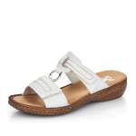 náhled Dámské nazouváky RIEKER RIE-10201006-S2 bílá