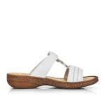 náhled Dámské nazouváky RIEKER RIE-10201006-S2 bílá