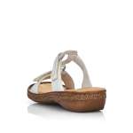 náhled Dámské nazouváky RIEKER RIE-10201006-S2 bílá