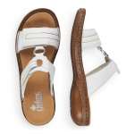 náhled Dámské nazouváky RIEKER RIE-10201006-S2 bílá