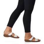 náhled Dámské nazouváky RIEKER RIE-10201006-S2 bílá