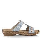 náhled Dámské nazouváky RIEKER RIE-10201007-S2 modrá