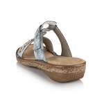 náhled Dámské nazouváky RIEKER RIE-10201007-S2 modrá