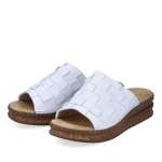 náhled Dámské nazouváky RIEKER 62988-80 bílá S2