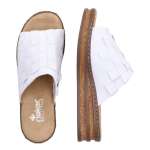 náhled Dámské nazouváky RIEKER 62988-80 bílá S2