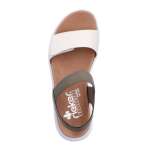 náhled Dámské sandály RIEKER 64300-54 zelená S2