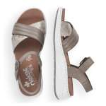 náhled Dámské sandály RIEKER 64301-64 béžová S2