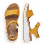 náhled Dámské sandály RIEKER RIE-10201019-S2 žlutá