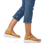 náhled Dámské sandály RIEKER RIE-10201019-S2 žlutá