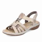 náhled Dámské sandály RIEKER 65918-63 béžová S2