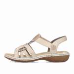 náhled Dámské sandály RIEKER 65918-63 béžová S2