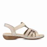 náhled Dámské sandály RIEKER 65918-63 béžová S2
