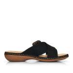 náhled Dámské nazouváky RIEKER 65995-00 černá S2