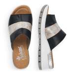 náhled Dámské nazouváky RIEKER RIE-10201039-S2 černá