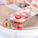 náhľad Dámske sandále RIEKER 68970-90 multicolor S2