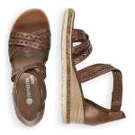 náhled Dámské sandály REMONTE RIE-10201075-S3 hnědá