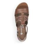 náhled Dámské sandály REMONTE D6450-24 hnědá S2