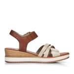 náhled Dámské sandály REMONTE D6454-90 hnědá S2