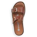 náhled Dámské nazouváky REMONTE D7953-24 hnědá S2